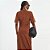 Vestido Mid Colcci Iconic Pr27 Marrom Feminino - Imagem 4