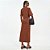 Vestido Mid Colcci Iconic Pr27 Marrom Feminino - Imagem 2