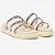 Chinelo Slide Easy Lança Perfume Tiras Pr27 Bege Feminino - Imagem 3