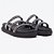 Chinelo Slide Easy Lança Perfume Tiras Pr27 Preto Feminino - Imagem 2
