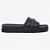 Chinelo Slide Easy Lança Perfume Metal Pr27 Preto Feminino - Imagem 1