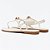 Rasteira Easy Lança Perfume Esfera Pr27 Off White Feminino - Imagem 2