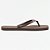 Chinelo Lança Perfume Basico Enfeite Pr27 Marrom Feminino - Imagem 1