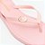 Chinelo Lança Perfume Basico Enfeite Pr27 Rosa Feminino - Imagem 4