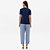 Camiseta Lança Perfume Regular Bicolor Pr27 Marinho Feminino - Imagem 4