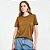 Camiseta Colcci Iconic Pr27 Marrom Feminino - Imagem 1
