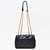 Bolsa Shoulder Lança Perfume Matelasse Pr27 Preto Feminino - Imagem 2