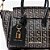 Bolsa Tote Lança Perfume Monograma Pr27 Preto Feminino - Imagem 4
