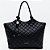 Bolsa Shopping Easy Lança Perfume Matela Pr27 Preto Feminino - Imagem 1