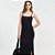 Vestido Mid Colcci Side Cut Pr27 Preto Feminino - Imagem 3