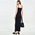 Vestido Mid Colcci Side Cut Pr27 Preto Feminino - Imagem 2