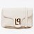 Bolsa Crossbody Lança Perfume Detail Pr27 Off White Feminino - Imagem 1