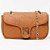 Bolsa Shoulder Lança Perfume Enfeite Pr27 Bege Feminino - Imagem 1