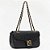 Bolsa Shoulder Lança Perfume Enfeite Pr27 Preto Feminino - Imagem 3