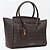 Bolsa Shopping Lança Perfume Monograma Pr27 Marrom Feminino - Imagem 3
