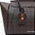 Bolsa Shopping Lança Perfume Monograma Pr27 Marrom Feminino - Imagem 5