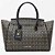 Bolsa Shopping Lança Perfume Monograma Pr27 Preto Feminino - Imagem 1