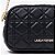Bolsa Crossbody Lança Perfume Matelasse Pr27 Preto Feminino - Imagem 5