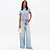 Camiseta Babylook Lança Perfume Bag Pr27 Azul Feminino - Imagem 4