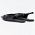 Sapatilha Lança Perfume Slingback Bico Pr27 Preto Feminino - Imagem 2
