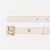 Cinto Lança Perfume Slim Enfeite Pr27 Off White Feminino - Imagem 4
