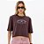Camiseta Cropped Easy Lança Perfume Est Pr27 Marrom Feminino - Imagem 1