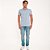 Camisa Polo Colcci Single Line Pr27 Azul Masculino - Imagem 4