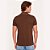 Camisa Polo Colcci Single Line Pr27 Marrom Masculino - Imagem 2