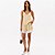 Blusa Lança Perfume Alça Acetinada Pr27 Dourado Feminino - Imagem 3
