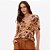 Blusa Lança Perfume Malha Decote V Pr27 Bege Feminino - Imagem 1