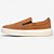 Tênis Acostamento Slip On Ghost Camurça Marrom Masculino - Imagem 2