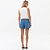 Short Jeans Lança Perfume Relaxed Midi Pr27 Azul Feminino - Imagem 3