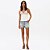 Short Jeans Lança Perfume Relaxed Média Pr27 Azul Feminino - Imagem 4