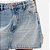 Saia Jeans Lança Perfume Curta Midi Pr27 Azul Feminino - Imagem 4