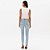 Calça Jeans Lança Perfume Skinny Média Pr27 Azul Feminino - Imagem 2