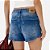 Short Jeans Easy Lança Perfume Comfrt Mid Pr27 Azul Feminino - Imagem 2