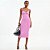 Vestido Mid Colcci Alças Pr27 Rosa Feminino - Imagem 1