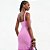 Vestido Mid Colcci Alças Pr27 Rosa Feminino - Imagem 4