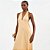Vestido Longo Colcci Open Pr27 Bege Feminino - Imagem 3
