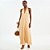 Vestido Longo Colcci Open Pr27 Bege Feminino - Imagem 1