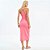 Vestido Mid Colcci Iconic Pr27 Rosa Feminino - Imagem 2