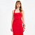 Vestido Mid Colcci Nó Pr27 Vermelho Feminino - Imagem 3