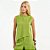 Blusa Colcci Linho Pr27 Verde Feminino - Imagem 1