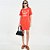 Vestido Curto Colcci Warm Up Pr27 Laranja Feminino - Imagem 4