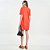 Vestido Curto Colcci Warm Up Pr27 Laranja Feminino - Imagem 5