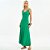 Vestido Longo Colcci Side Pr27 Verde Feminino - Imagem 1
