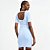 Vestido Curto Colcci Canelado Pr27 Azul Feminino - Imagem 2
