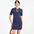 Vestido Curto Colcci Canelado Patch Pr27 Azul Feminino - Imagem 1