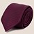 Gravata Seda Dudalina Maquinetada Pr27 Roxo Masculino - Imagem 1