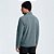 Moletom The North Face Glacier Fleece Zip Cinza Masculino - Imagem 2